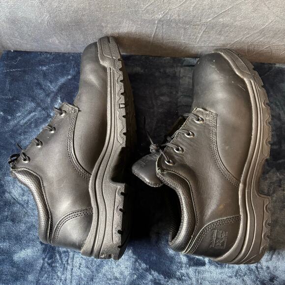 Timberland Pro 26 Powerboots Work Boots Sz 11.5 Titan Safety Toe Rugged Workwear - Picture 3 of 16